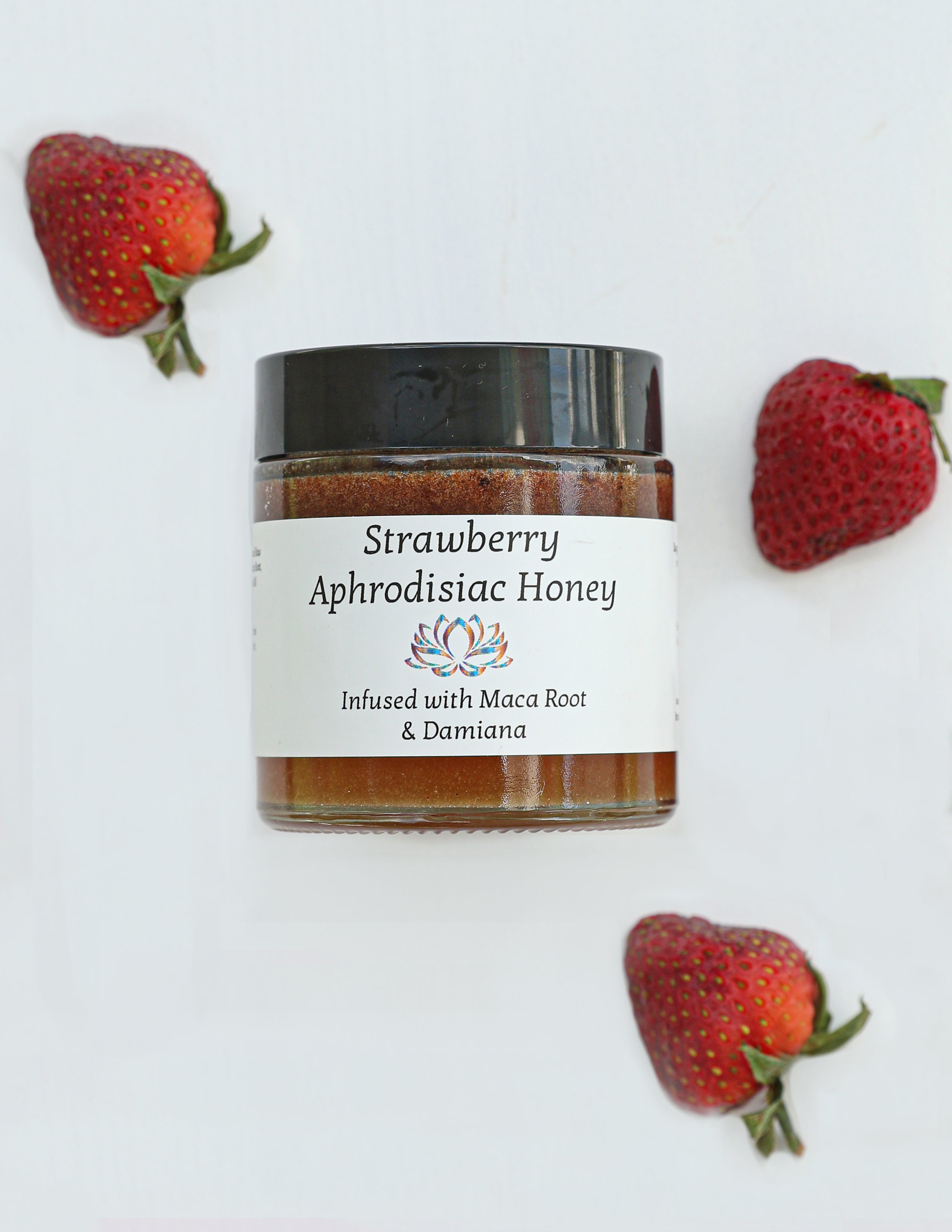 Strawberry Aphrodisiac Honey