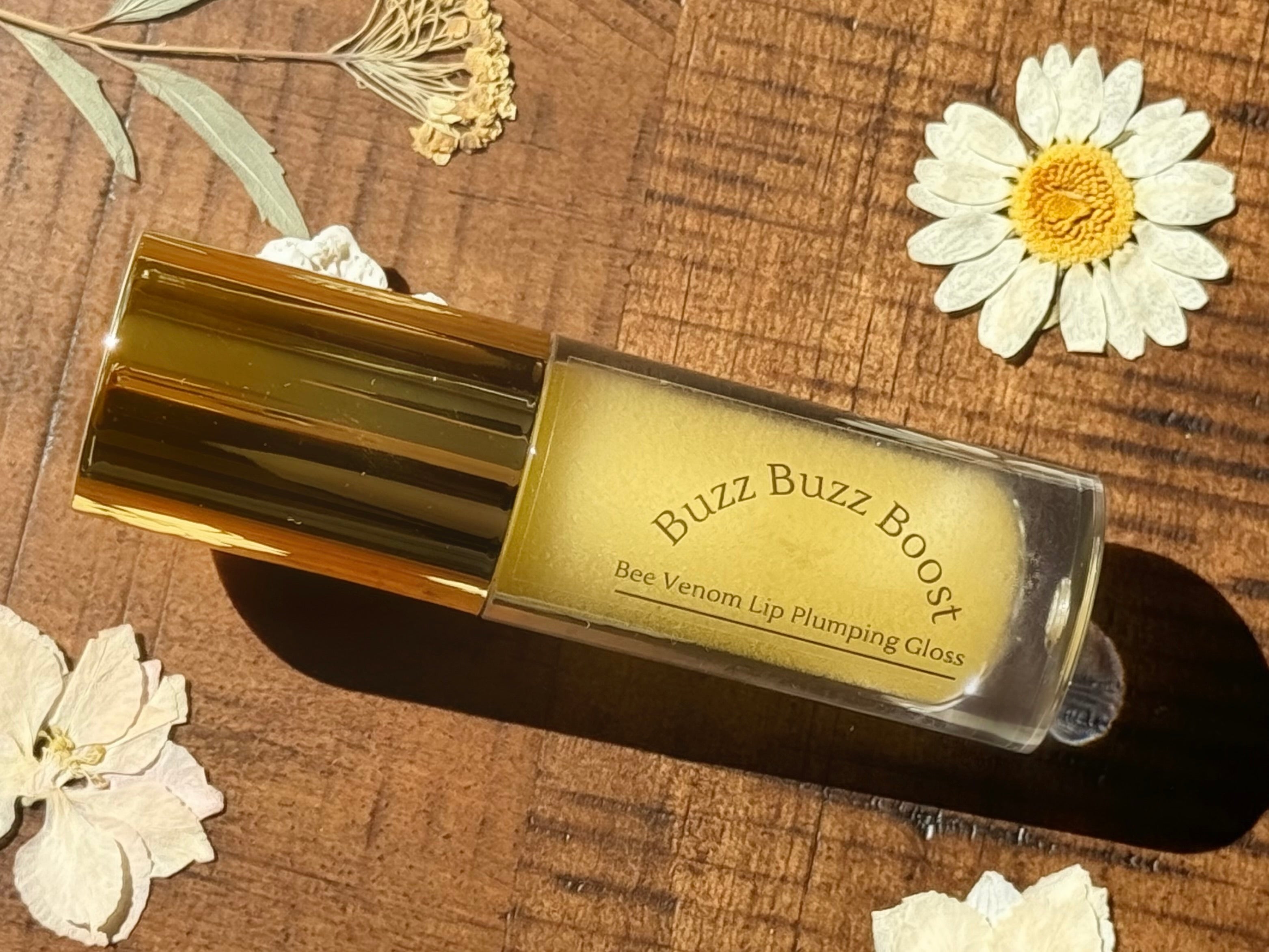 Buzz, Buzz Boost Bee Venom Lip Plumping Gloss