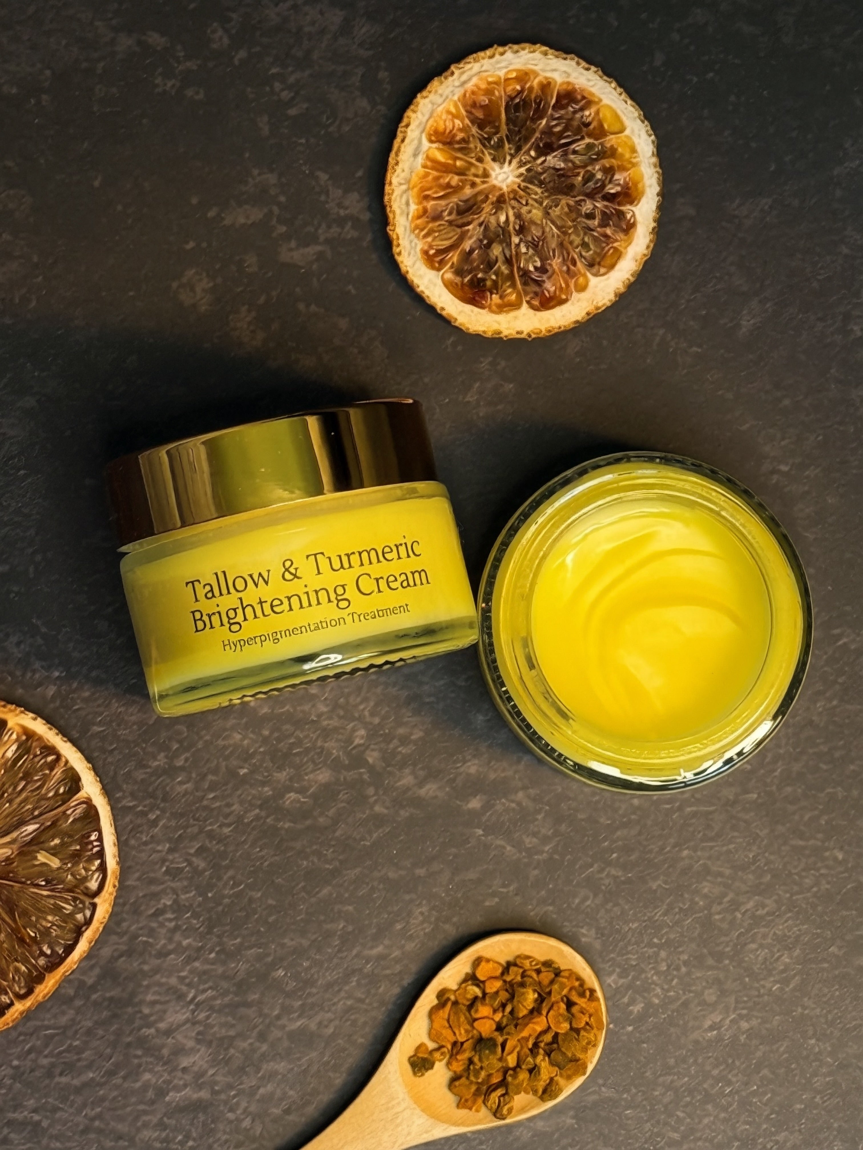 Tallow & Turmeric Brightening Cream