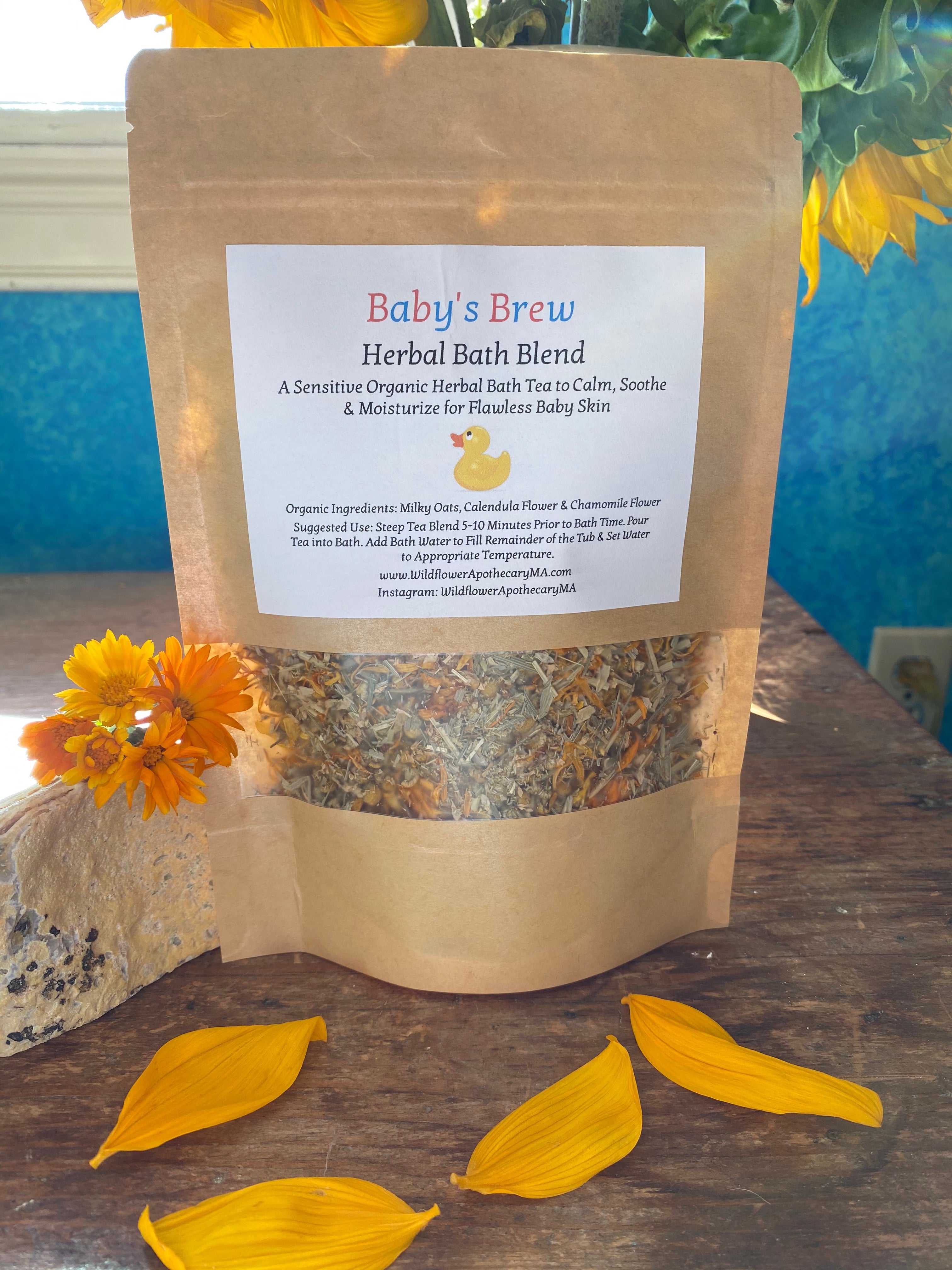 Baby's Brew Herbal Bath Blend