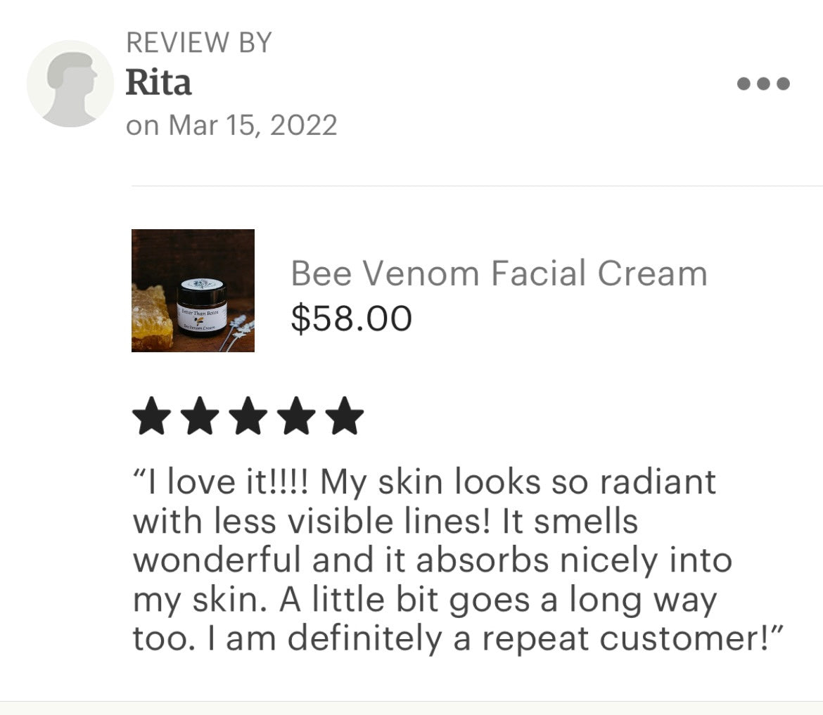 Better Than Botox Bee Venom Facial Cream
